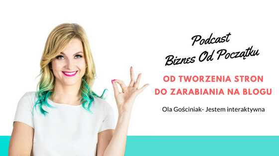 Jak zrobić stronę internetową Ola Gościniak Jestem interaktywna